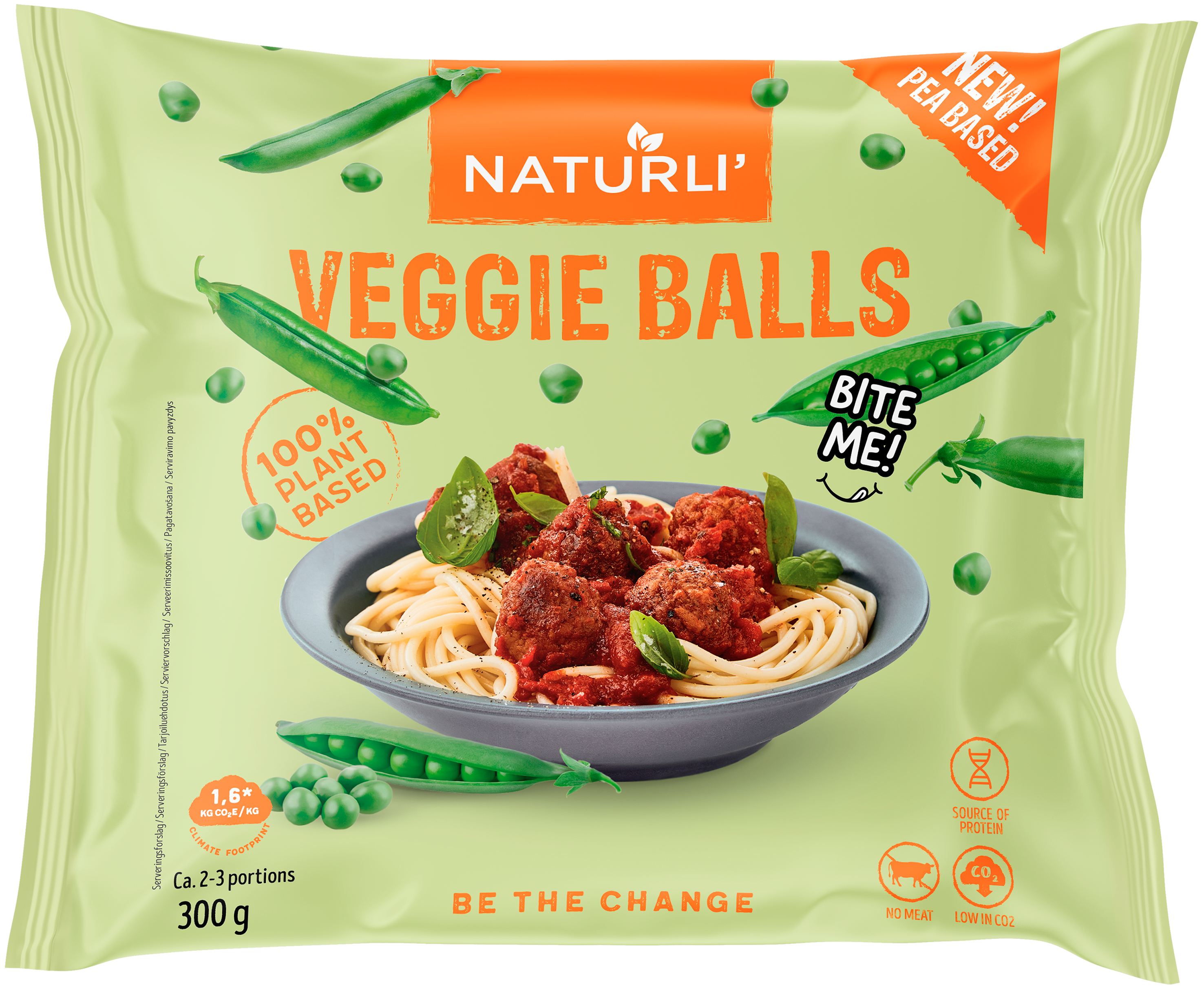 Veggie Balls Pea Based